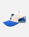 Y Natural & Royal Blue Suede Brim Mountainside Hat