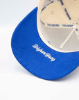 Y Natural & Royal Blue Suede Brim Mountainside Hat