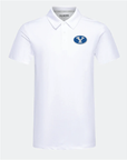 BYU Crest 2.0 White Polo
