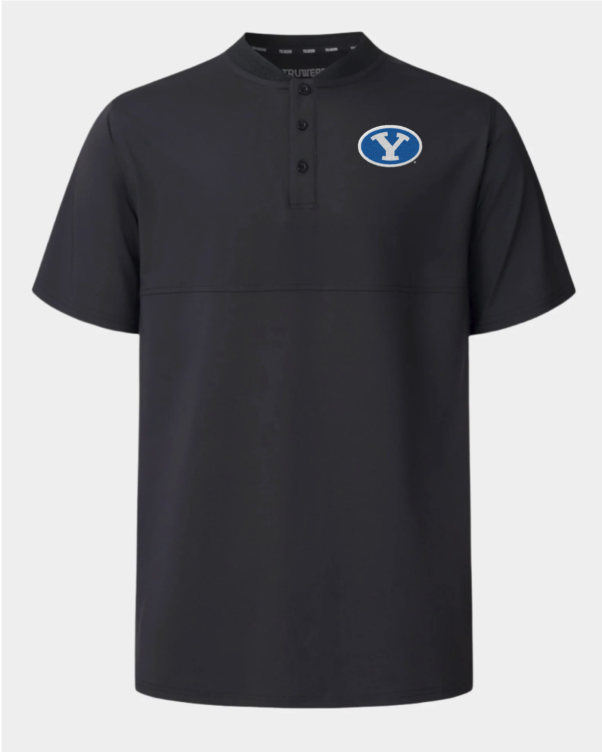 BYU Crown Blade Polo Black
