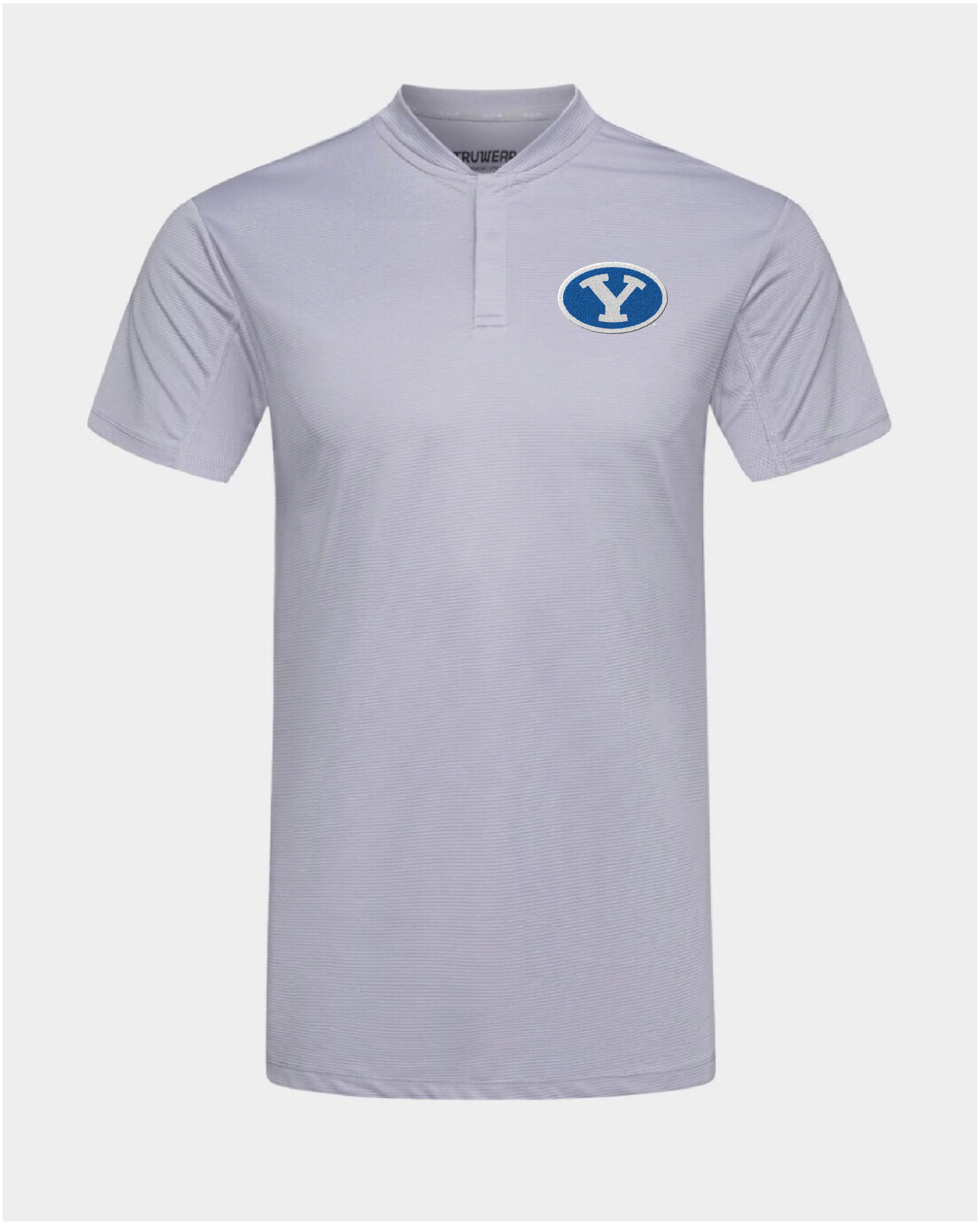 BYU Pinnacle Light Grey Polo 2.0