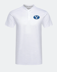 BYU Pinnacle 2.0 White Polo