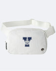 BYU Static White Crossbody