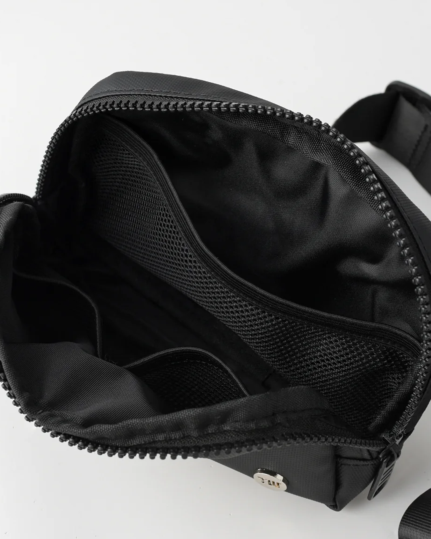 Static Black Crossbody