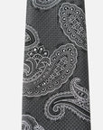 Immortal Paisley Tie Black - Black
