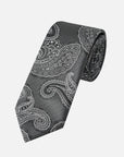 Immortal Paisley Tie Black