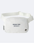 BYU Static White Crossbody
