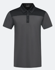 Crest 1.0 Black & Metallic Polo - 1.0 Black