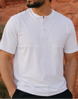 Crown Blade Polo White - White
