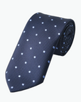 Immortal Navy Polka Dot Tie