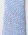 Elite Silk Tie T Pattern Light Blue