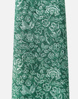 Immortal Floral Tie Green - Green