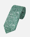 Immortal Floral Tie Green - Green
