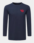 Dayton Slam Dunk Spectacle 2.0 Navy Long Sleeve T-Shirt