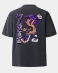 Weber State University Slam Dunk Faze Heavyweight Tee Charcoal