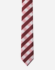 Immortal Checkered Tie Red/Maroon
