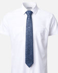 Immortal Floral Tie Navy - Navy