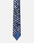 Immortal Powder Blue & Navy Striped Tie