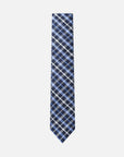 Immortal Powder Blue & Navy Striped Tie - Blue &