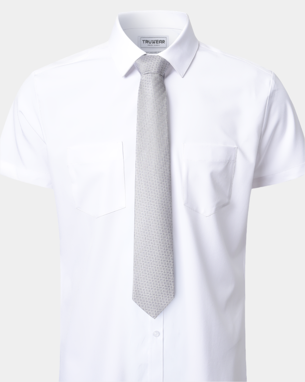 Elite Silk Tie T Pattern Creme