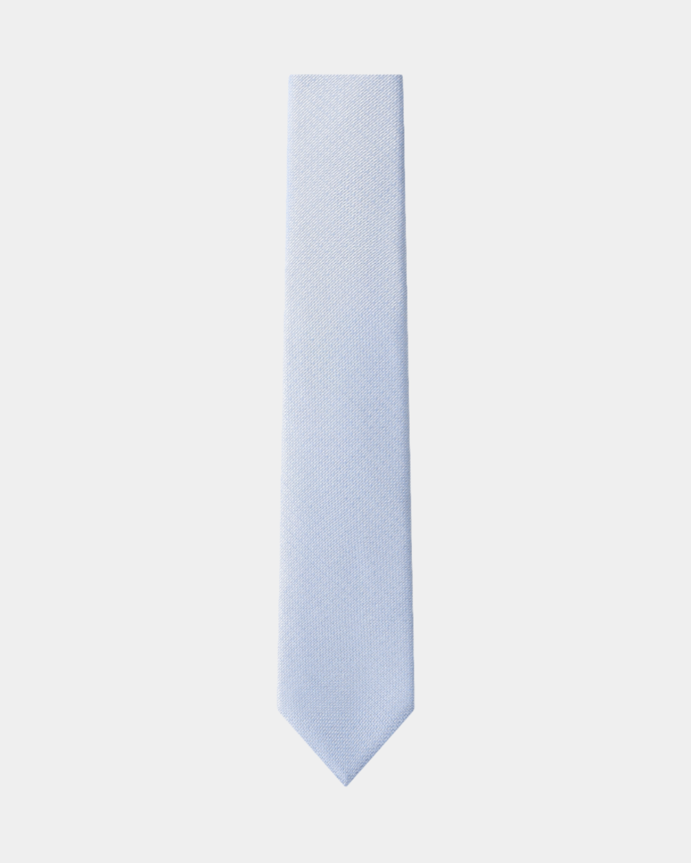 Elite Silk Tie Geometric Pattern Light Blue