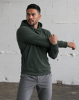 Singular Dark Green Hoodie