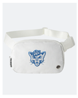 BYU Static White Crossbody