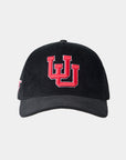 UofU Fade Hat Black Corduroy