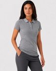 Women's Rise Polo Grey