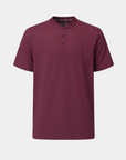 Crown Blade Polo Dark Cherry Front