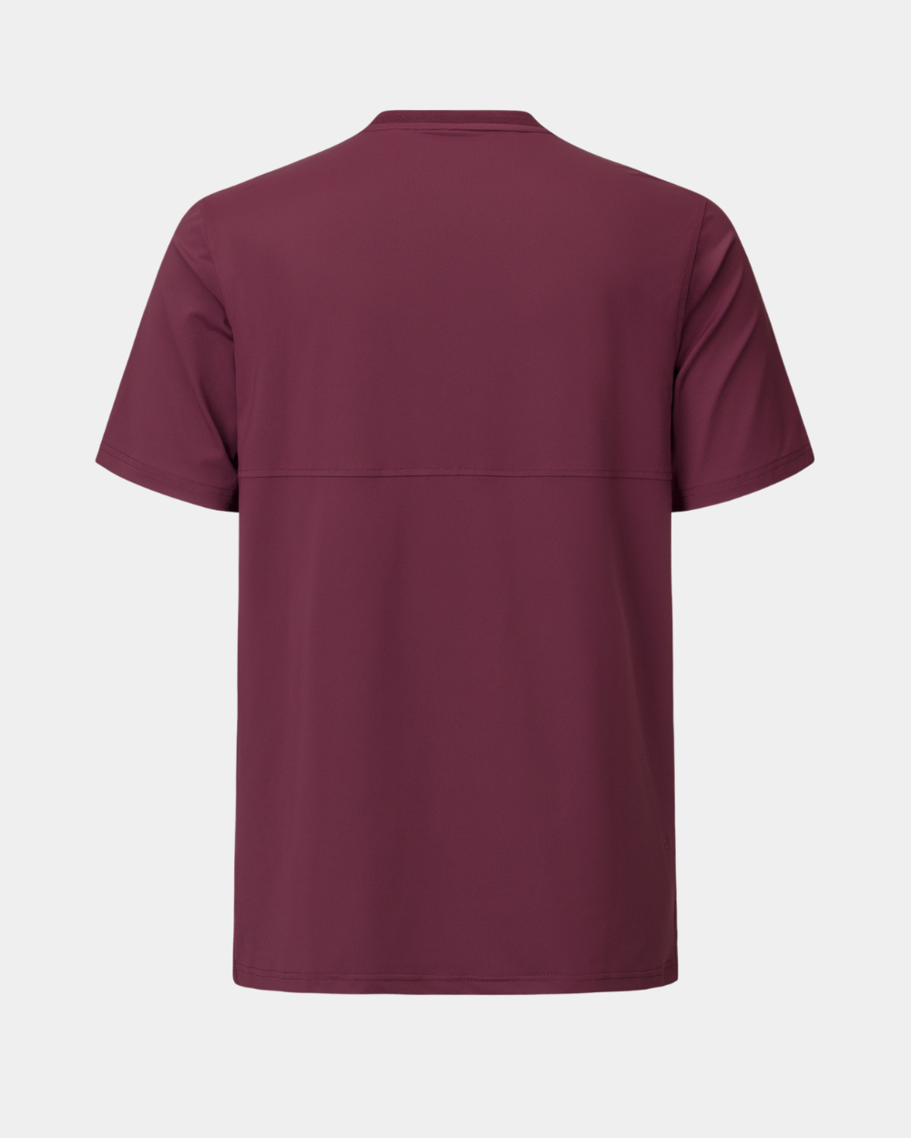Crown Blade Polo Dark Cherry Back 2