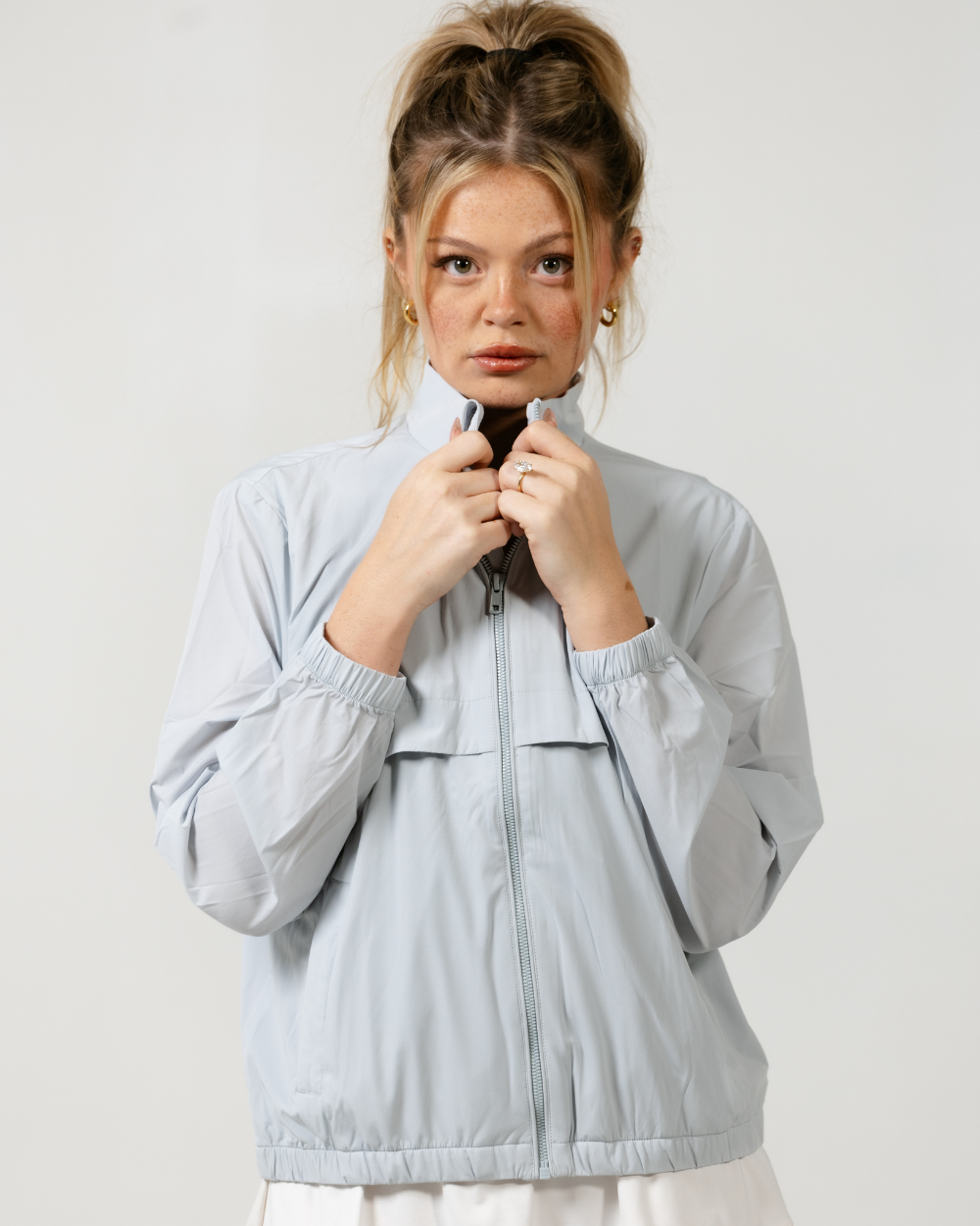 Drive Womens Jacket Light Grey - Light Grey