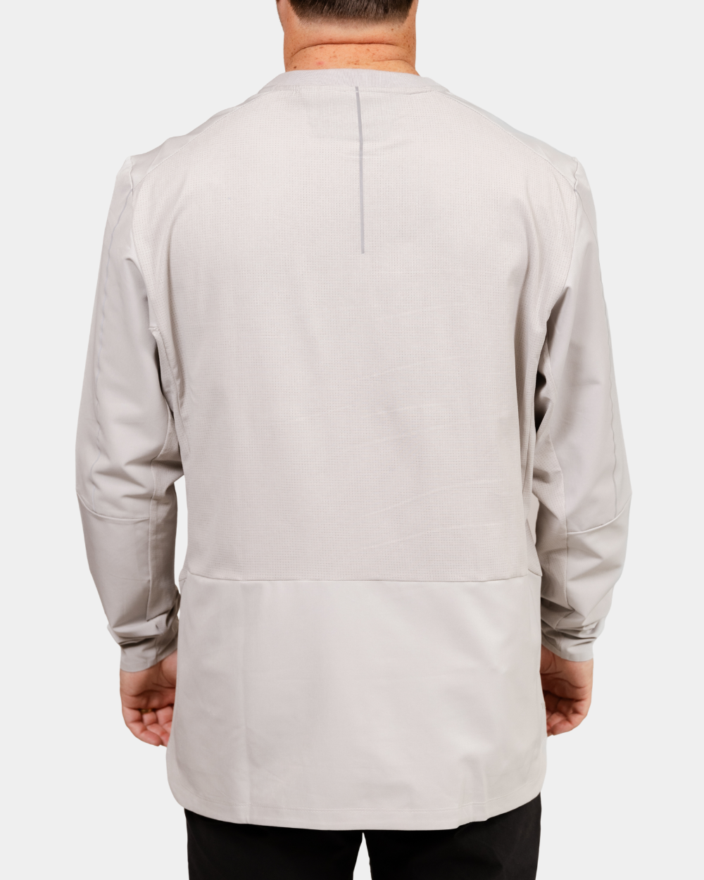 Expedition Crewneck Light Grey Back