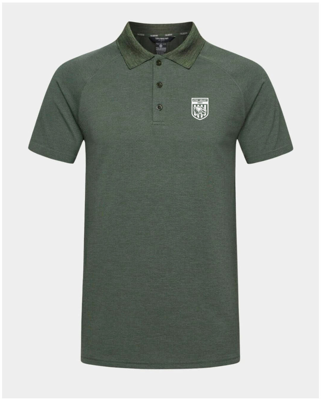 UVU Rise Green Polo