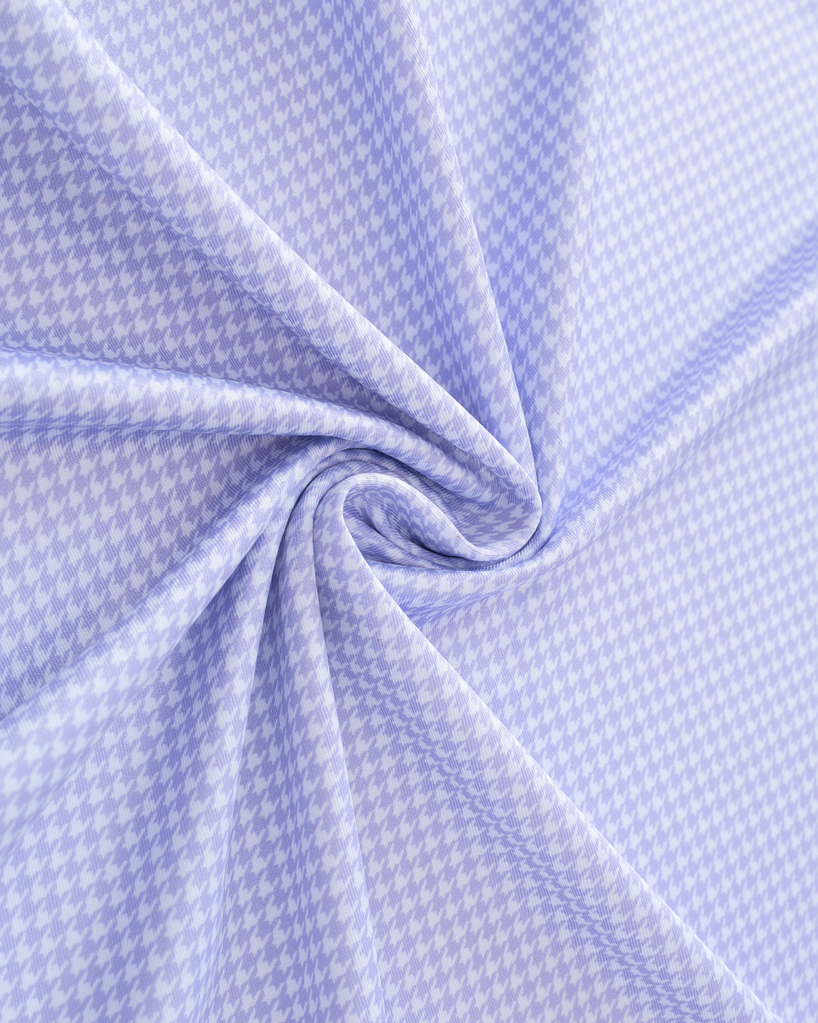 Elevation Polo Purple Houndstooth - Purple