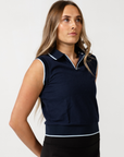 Vanguard Womens Sleeveless Polo