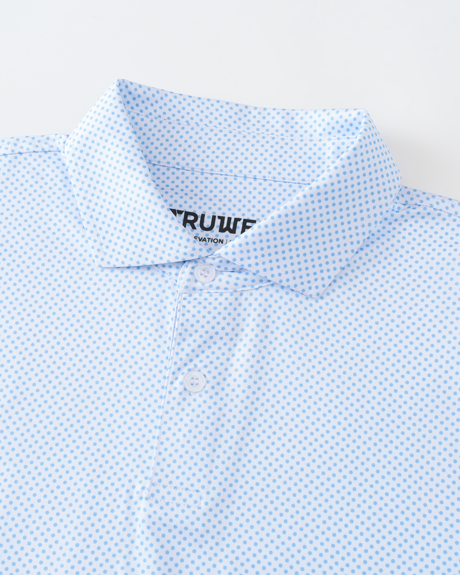 Elevation Polo Blue Polka - Blue