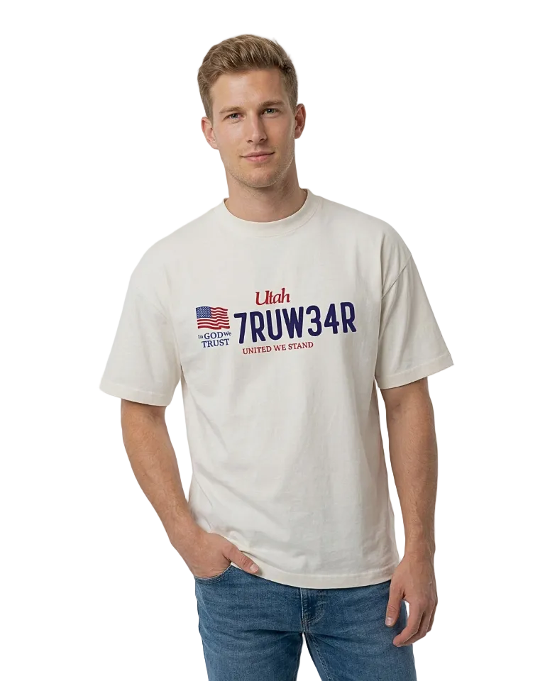 Truwear Faze Off White License Plate T-shirt - Off white