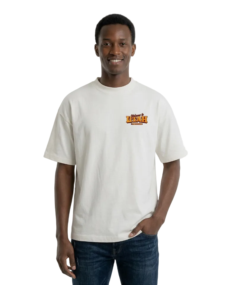 Truwear Faze Off White Utah Collage T-shirt - Off white