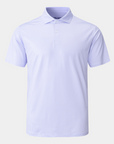 Elevation Polo Purple Houndstooth