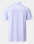 Elevation Polo Purple Houndstooth - Purple