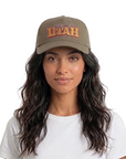 Walnut Welcome to Utah Hat