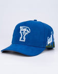 WoodnGrail BYU Stadium Hat Royal Suede