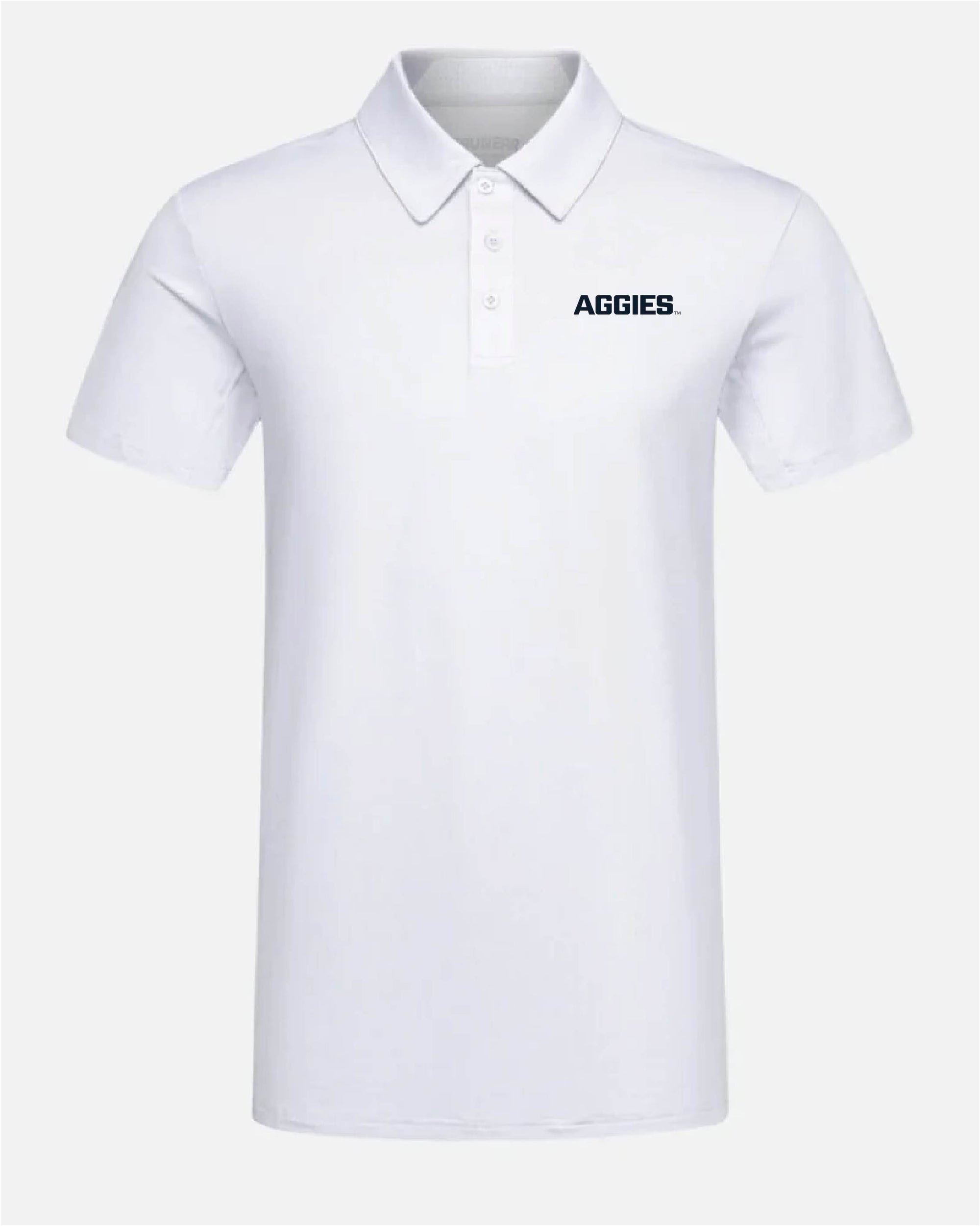 USU Crest 2.0 Light Grey Polo