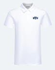 BYU Crest 2.0 White Polo