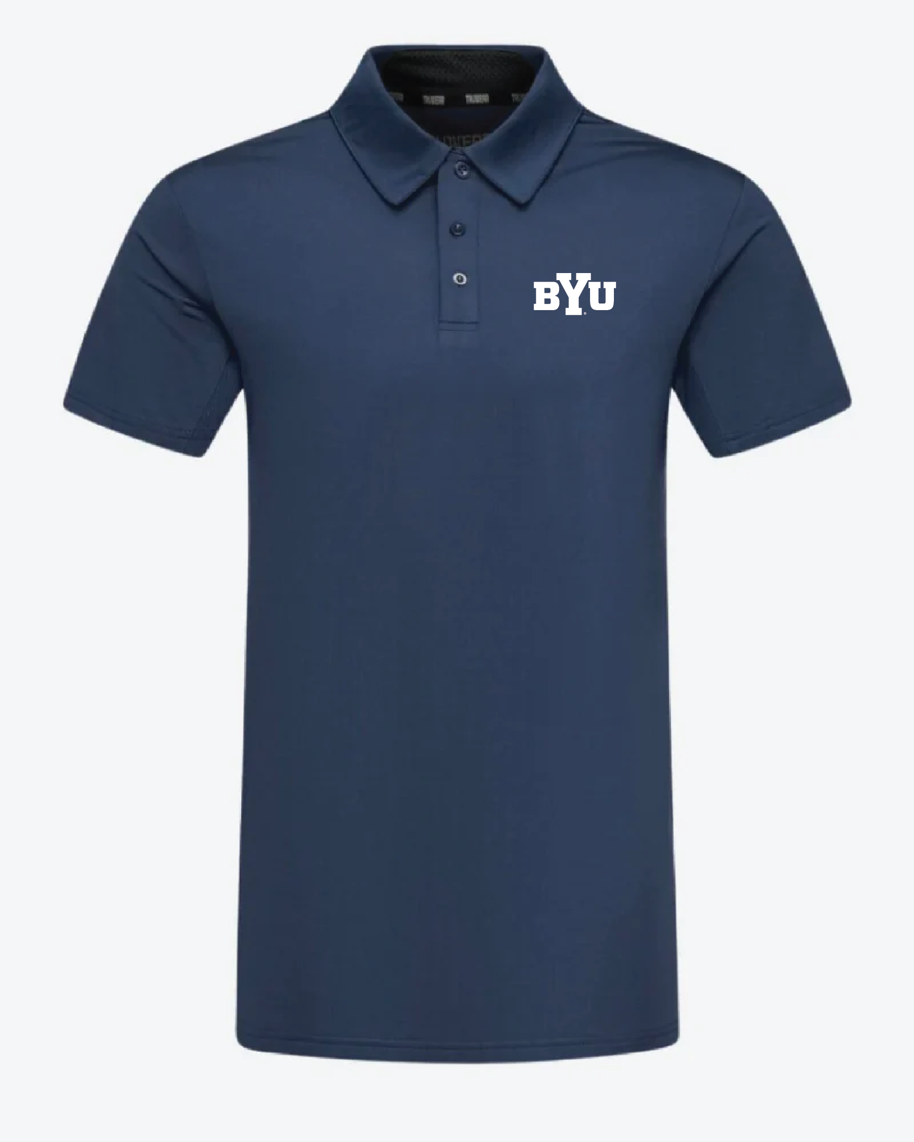 BYU Crest 2.0 Navy Blue Polo