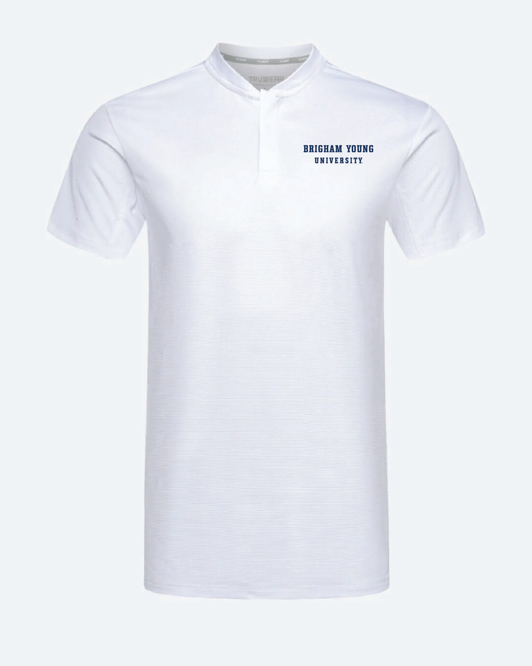 BYU Pinnacle 2.0 White Polo