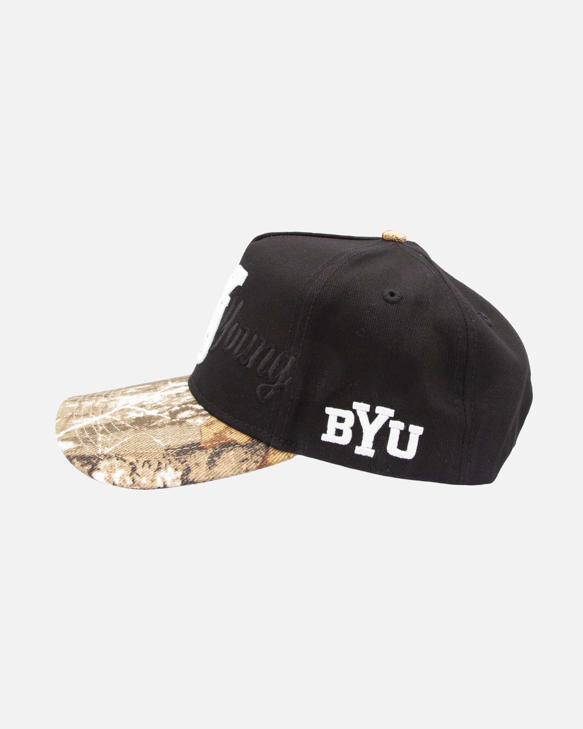 BYU Black &amp; Camo Hat