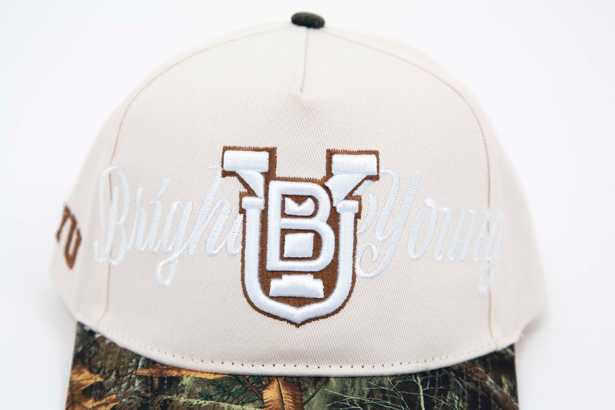 BYU Fade Hat Natural Camo Brigham Young