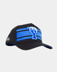 BYU Blackout Stripe Fade Hat